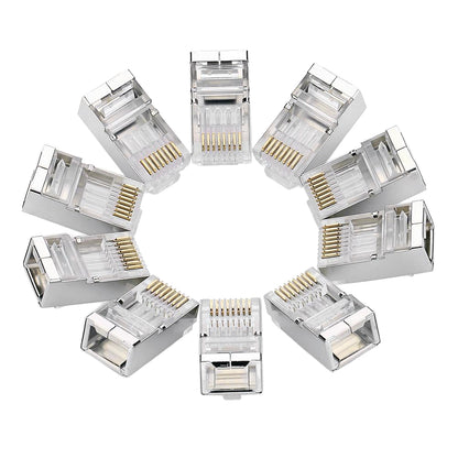 Connettore Rete UGREEN NW111, RJ45, Cat6, Set 10 pezzi