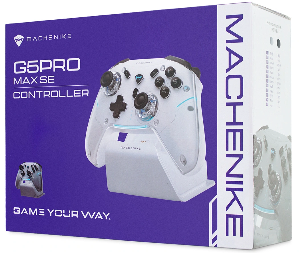 Controller Machenike G5Pro Max con Stazione di Ricarica, Bianco