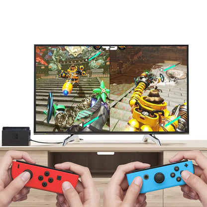 Controller Techsuit THSWC per Nintendo Switch / Switch OLED / Switch Lite, Rosso Blu