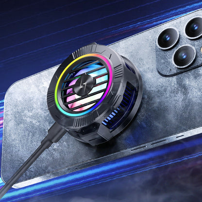 Ventilatore Gaming per Telefono Techsuit P66, Nero