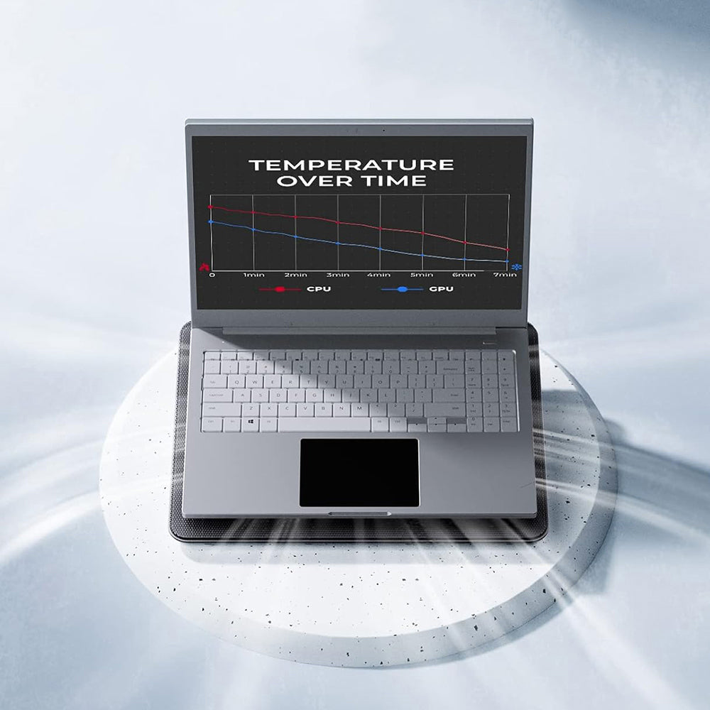 Cooler HAVIT F2067 per Laptop 9inch - 18.3inch, Nero