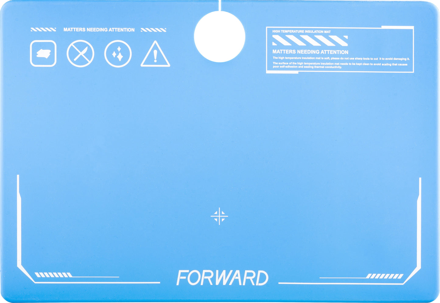 Tappetino Service Forward FW-S380 per Microscopio, Blu