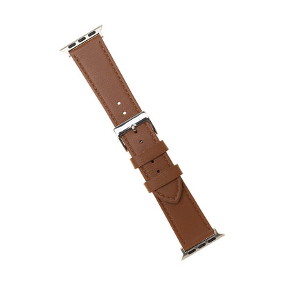 Cinturino Fixed Leather per Apple Watch 49mm / 46mm / 45mm / 44mm / 42mm Series, Marrone