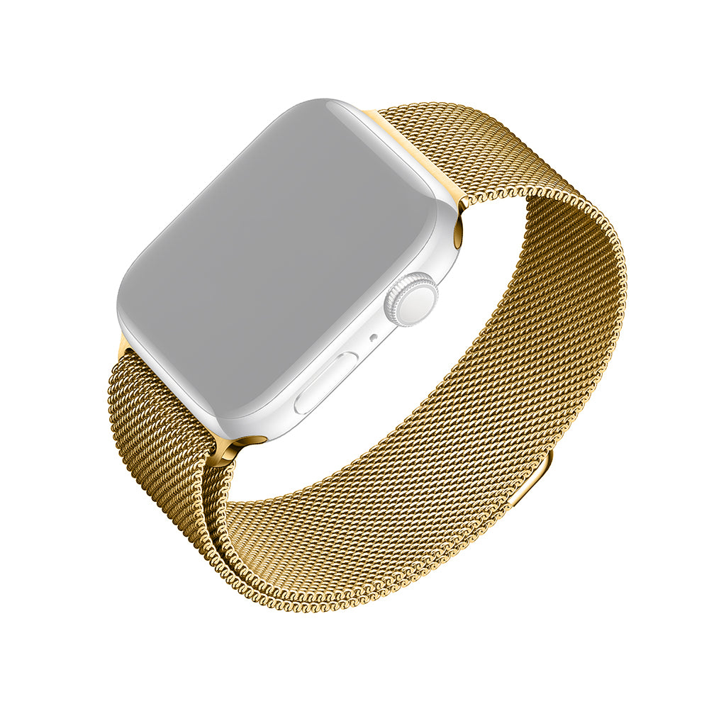 Cinturino Fixed Mesh per Apple Watch 42mm / 41mm / 40mm / 38mm Series, Dorato