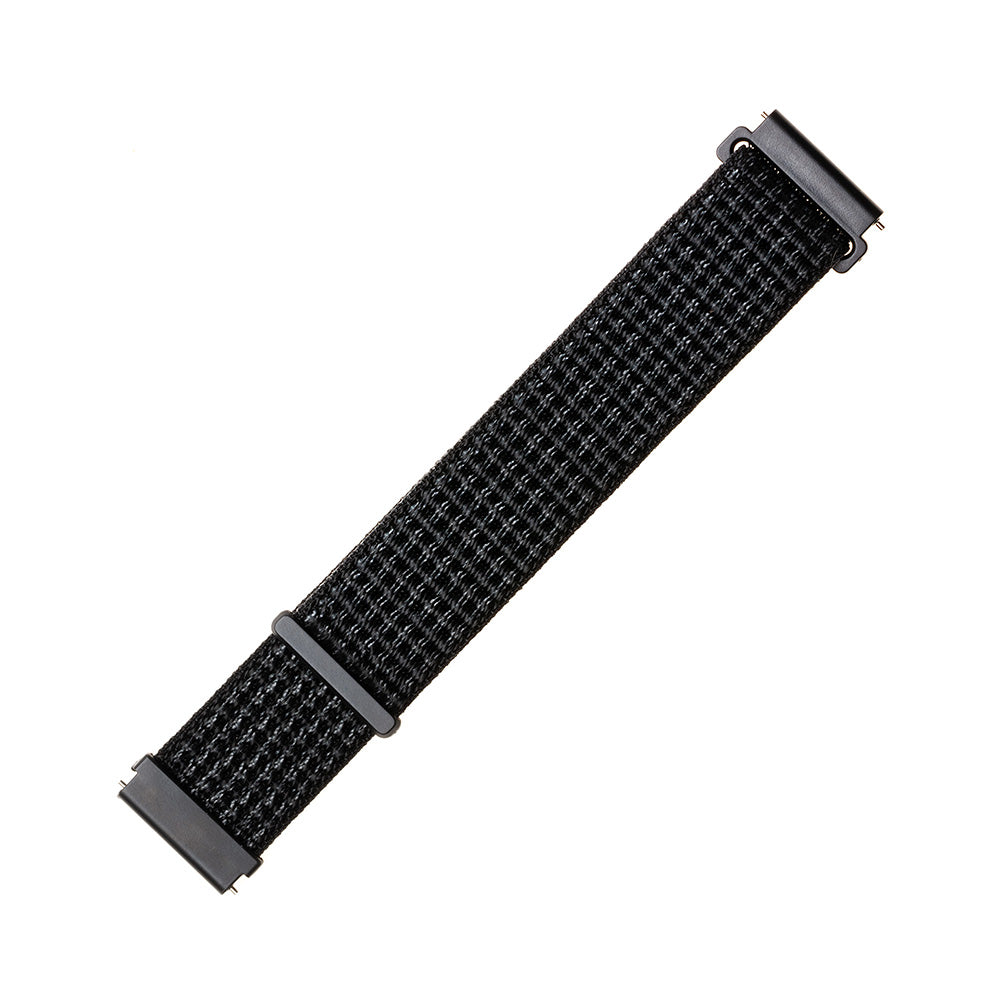 Cinturino Fixed Nylon per Huawei Watch / Xiaomi Watch Series, 22mm, Nero Opaco