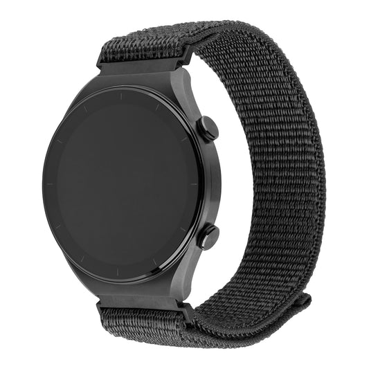 Cinturino Fixed Nylon Sporty per Huawei Watch / Xiaomi Watch Series, 22mm, Grigio Scuro