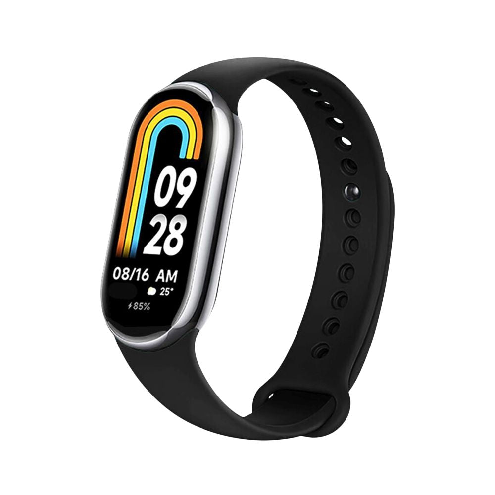 Cinturino Fixed Silicone per Xiaomi Smart Band 9 / 8, Nero