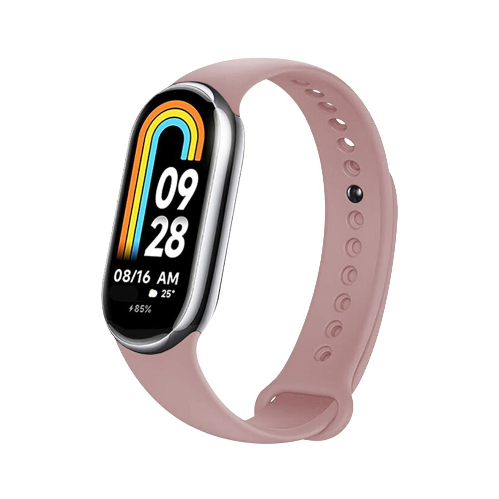 Cinturino Fixed Silicone per Xiaomi Smart Band 9 / 8, Rosa