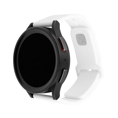 Cinturino Fixed Silicone Sporty per Huawei Watch / Xiaomi Watch Series, 22mm, Bianco