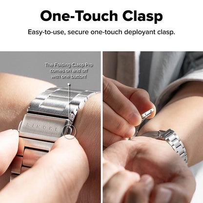 Cinturino Ringke Metal One Air per Apple Watch 49mm / 46mm / 45mm / 44mm Series, Argento