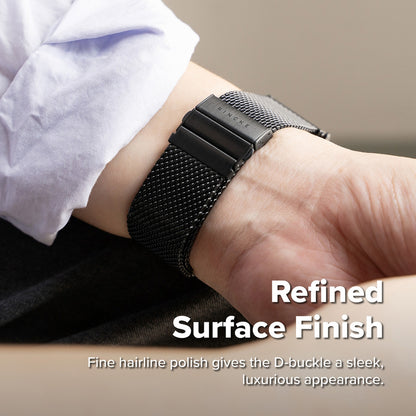 Cinturino Ringke Metal One Mesh per Samsung Galaxy Watch Ultra2, Nero