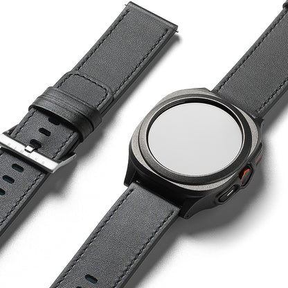 Cinturino Ringke One Basic Bold per Fossil Watch / Mobvoi Watch / Suunto Watch Series, 24mm, Nero