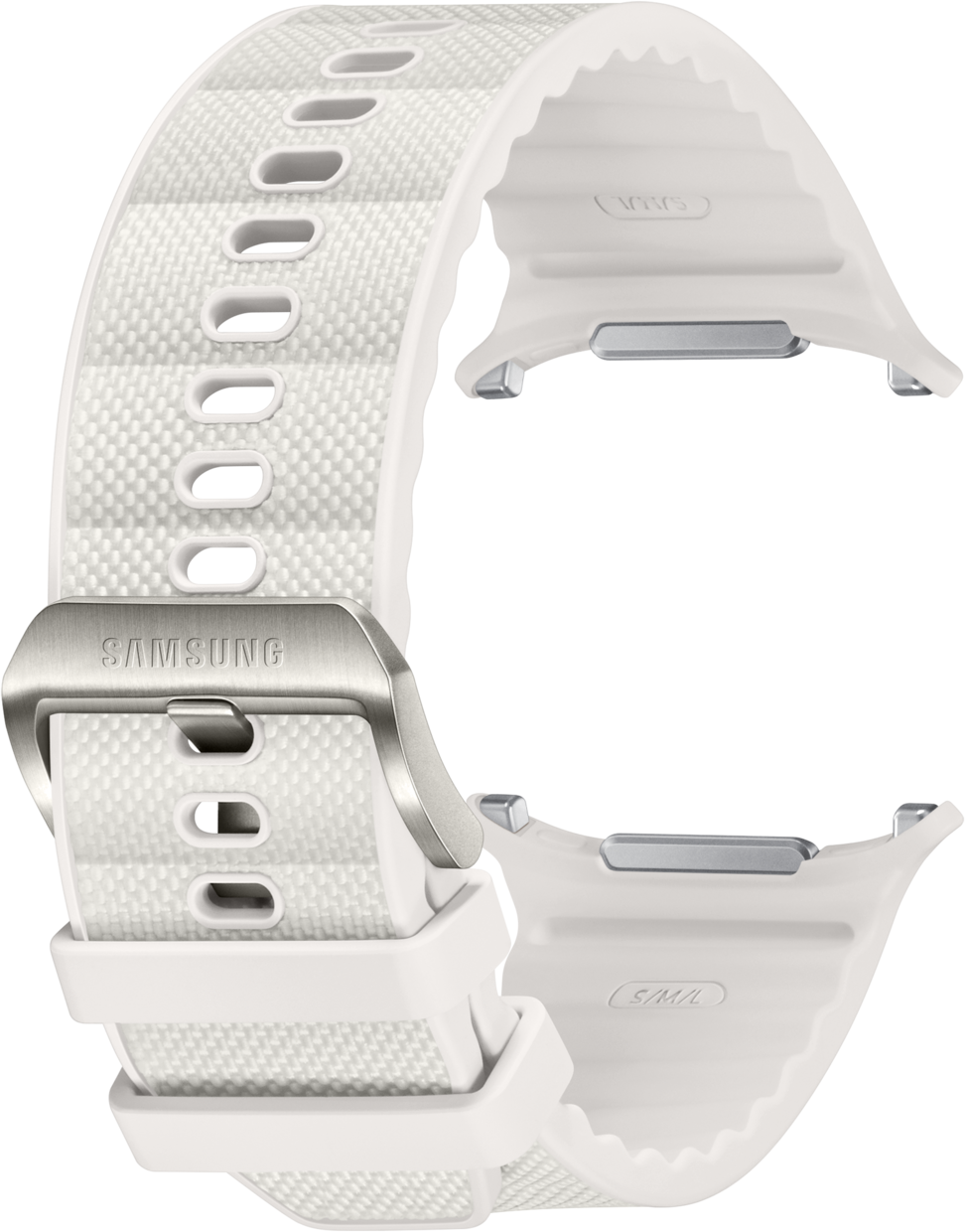 Cinturino Samsung PeakForm per Galaxy Watch Ultra, M/L, bianco ET-SBL70MWEGEU 