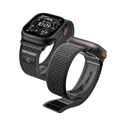 Cinturino Spigen Athlex Air 2 per Apple Watch 49mm / 46mm / 45mm / 44mm Series, Grigio AMP11113