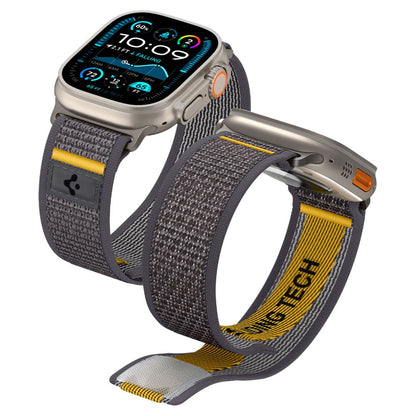 Cinturino Spigen Athlex Air per Apple Watch 49mm / 46mm / 45mm / 44mm Series, Grigio AMP09034