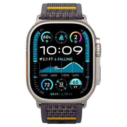 Cinturino Spigen Athlex Air per Apple Watch 49mm / 46mm / 45mm / 44mm Series, Grigio AMP09034