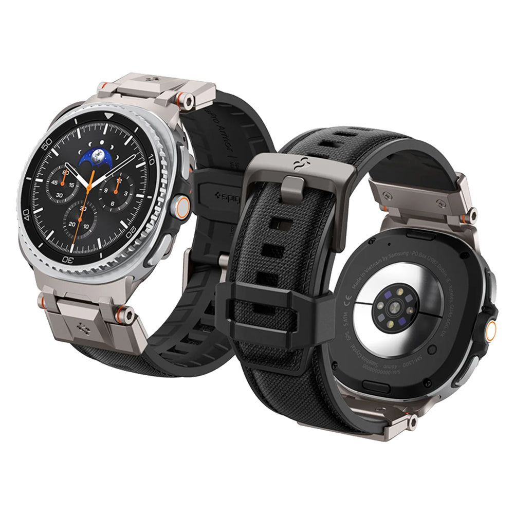 Cinturino Spigen DuraPro Armor per Samsung Galaxy Watch9 / Watch8 / Watch8 Classic Series, Grigio AMP10118