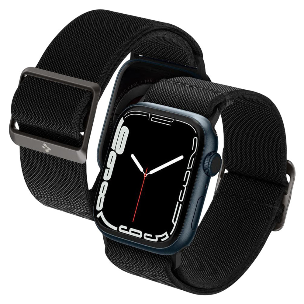 Spigen Lite Fit Band for Apple Watch 49mm / 46mm / 45mm / 44mm Series, Black AMP02286