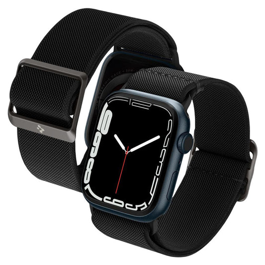 Cinturino Spigen Lite Fit per Apple Watch 49mm / 46mm / 45mm / 44mm Series, Nero AMP02286