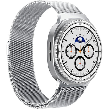 Cinturino Spigen Metal Fit per Samsung Galaxy Watch9 / Watch8 / Watch8 Classic Series, Argento AMP10121