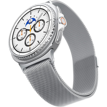 Cinturino Spigen Metal Fit per Samsung Galaxy Watch9 / Watch8 / Watch8 Classic Series, Argento AMP10121