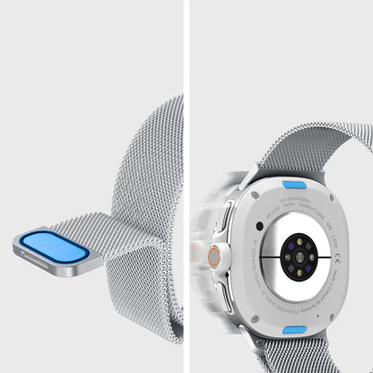 Cinturino Spigen Metal Fit per Samsung Galaxy Watch9 / Watch8 / Watch8 Classic Series, Argento AMP10121