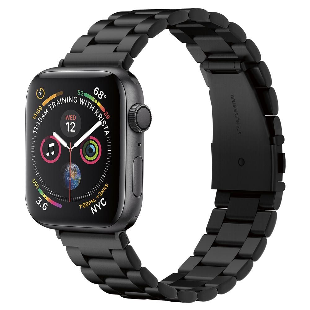 Cinturino Spigen Modern Fit per Apple Watch 49mm / 46mm / 45mm / 44mm / 42mm Series, Nero