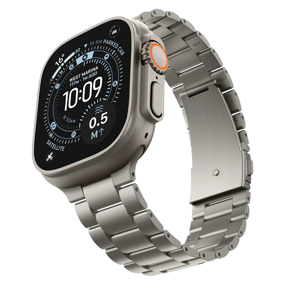 Cinturino Spigen Modern Fit Titanium per Apple Watch Series 49 mm / 46 mm / 45 mm / 44 mm, Grigio AMP09105