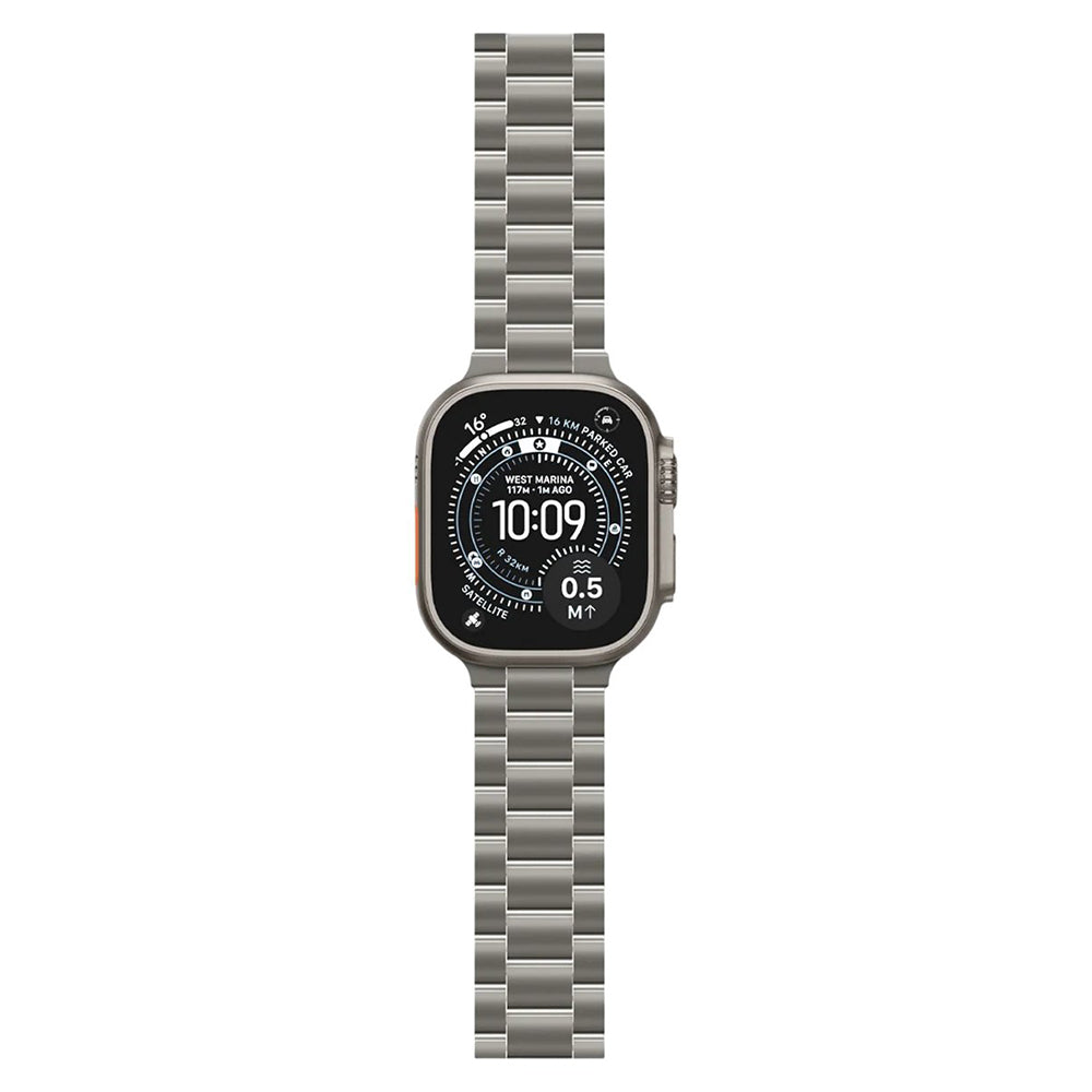 Cinturino Spigen Modern Fit Titanium per Apple Watch Series 49 mm / 46 mm / 45 mm / 44 mm, Grigio AMP09105