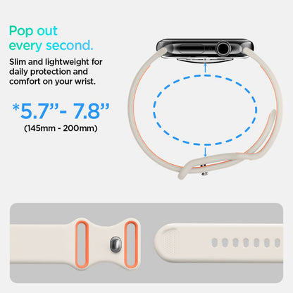 Cinturino Spigen Nano Pop per Apple Watch 42mm / 41mm / 40mm / 38mm Series, Beige