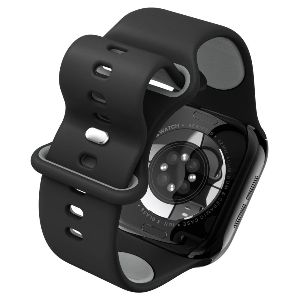 Cinturino Spigen Nano Pop per Apple Watch 42mm / 41mm / 40mm / 38mm Series, Nero