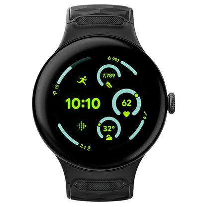 Cinturino Spigen Parallax per Google Pixel Watch 45mm Series, Nero Opaco AMP10192