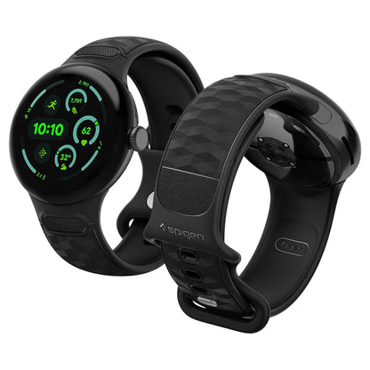 Cinturino Spigen Parallax per Google Pixel Watch 45mm Series, Nero Opaco AMP10192