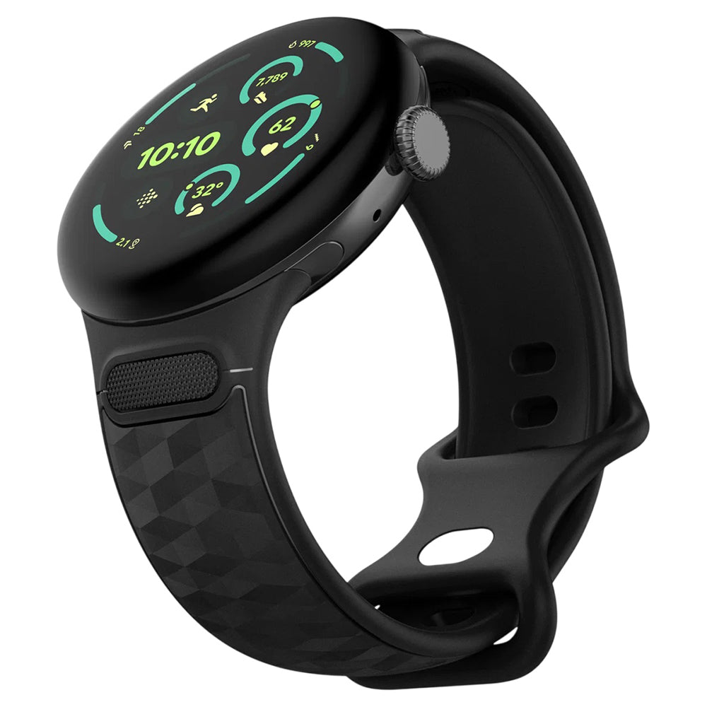 Cinturino Spigen Parallax per Google Pixel Watch 45mm Series, Nero Opaco AMP10192