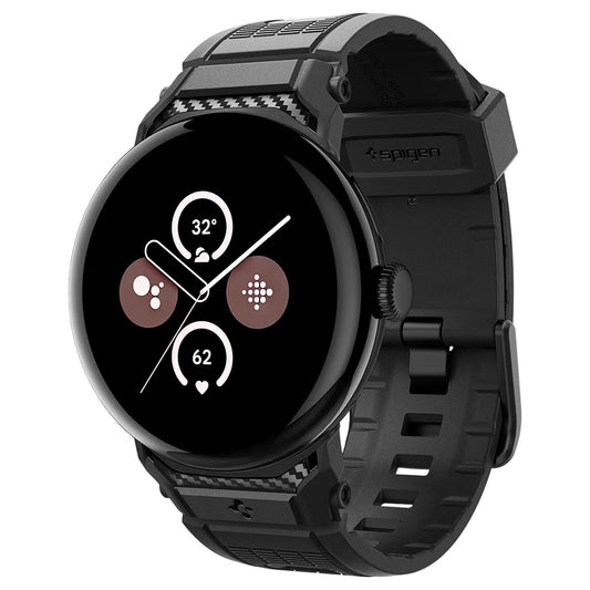 Cinturino Spigen Rugged per Google Pixel Watch 41mm Series, Nero AMP07556