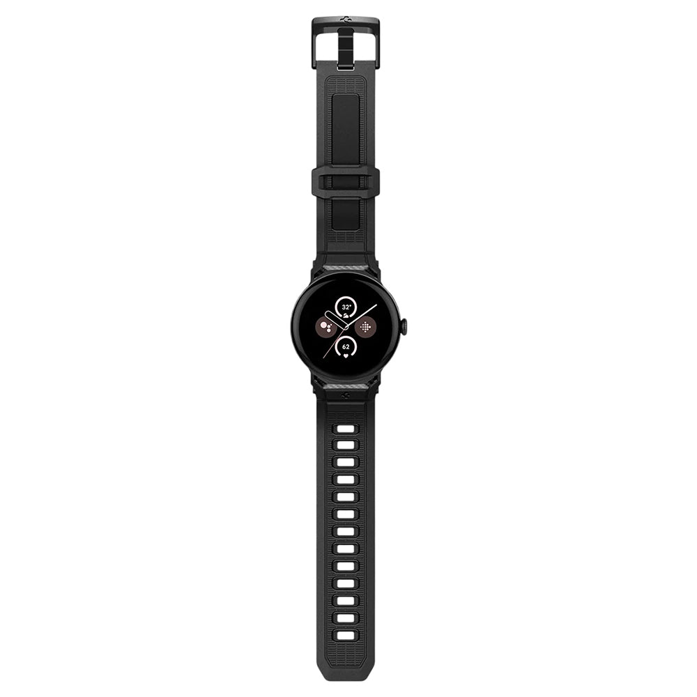 Cinturino Spigen Rugged per Google Pixel Watch 41mm Series, Nero AMP07556
