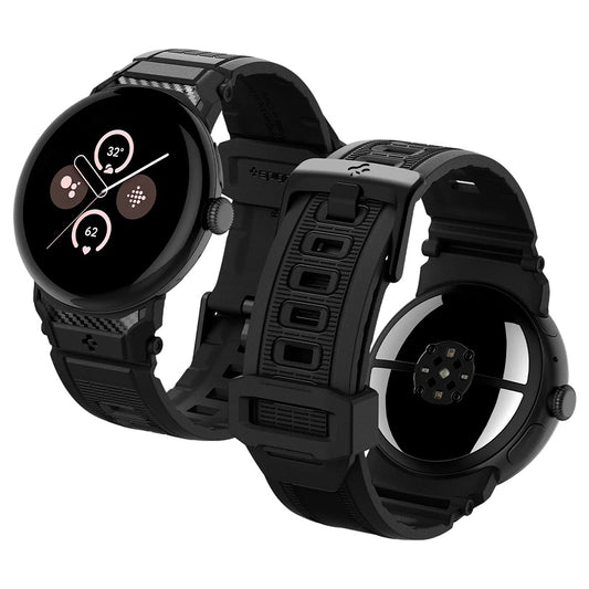 Cinturino Spigen Rugged per Google Pixel Watch 45mm Series, Nero AMP07600