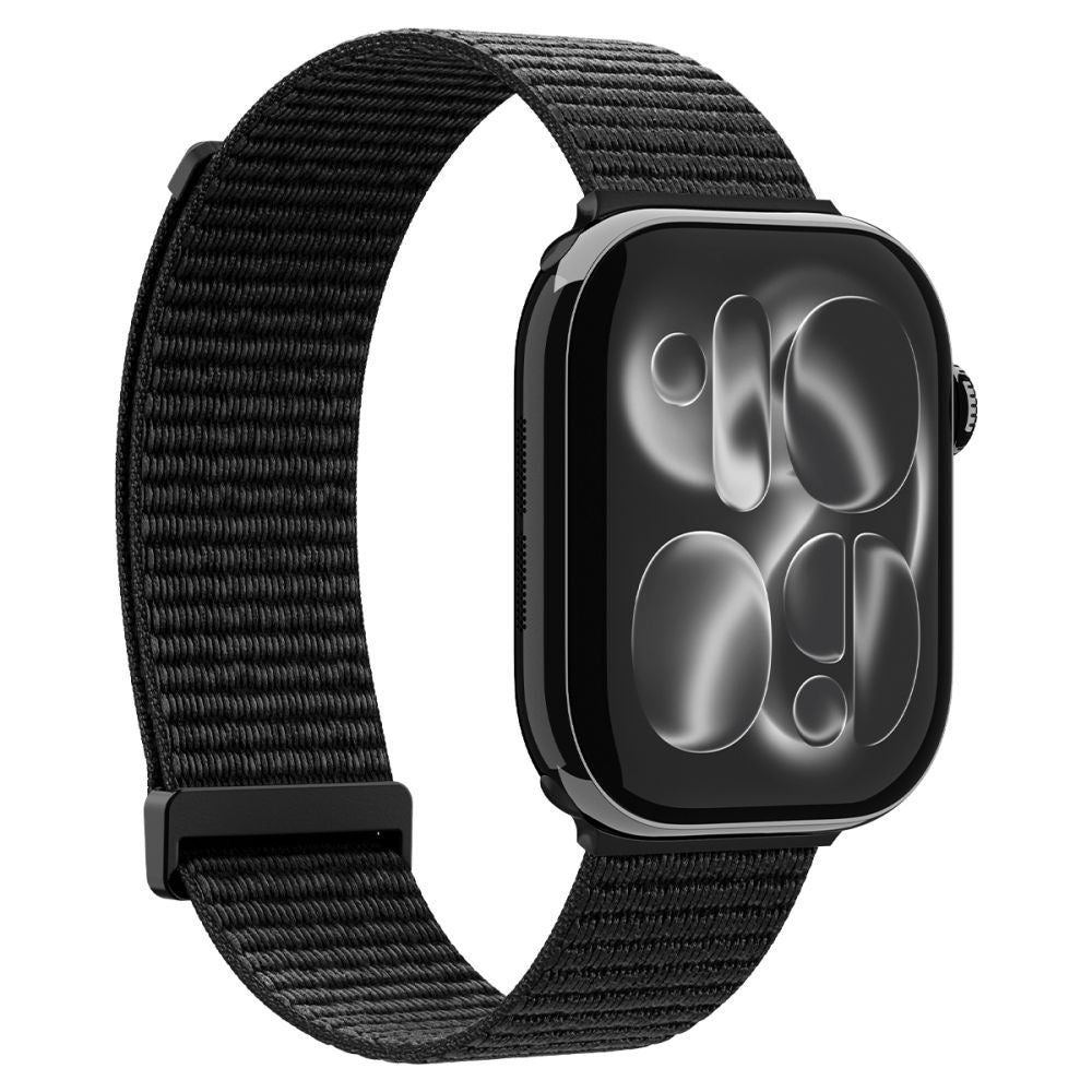 Cinturino Spigen WBF01 per Apple Watch 49mm / 46mm / 45mm / 44mm Series, Nero AMP11833