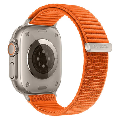 Cinturino Tech-Protect NylonLoop per Apple Watch 49 mm / 46 mm / 45 mm / 44 mm Series, arancione
