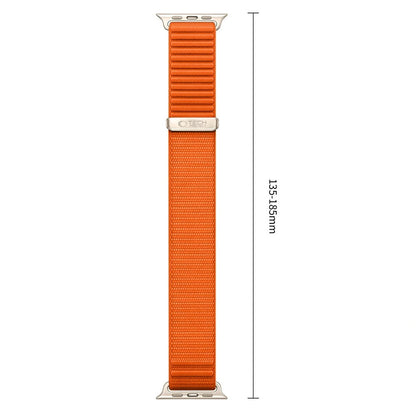 Cinturino Tech-Protect NylonLoop per Apple Watch 49 mm / 46 mm / 45 mm / 44 mm Series, arancione
