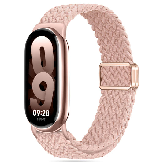 Cinturino Tech-Protect NylonMag per Xiaomi Smart Band 8/9, rosa 