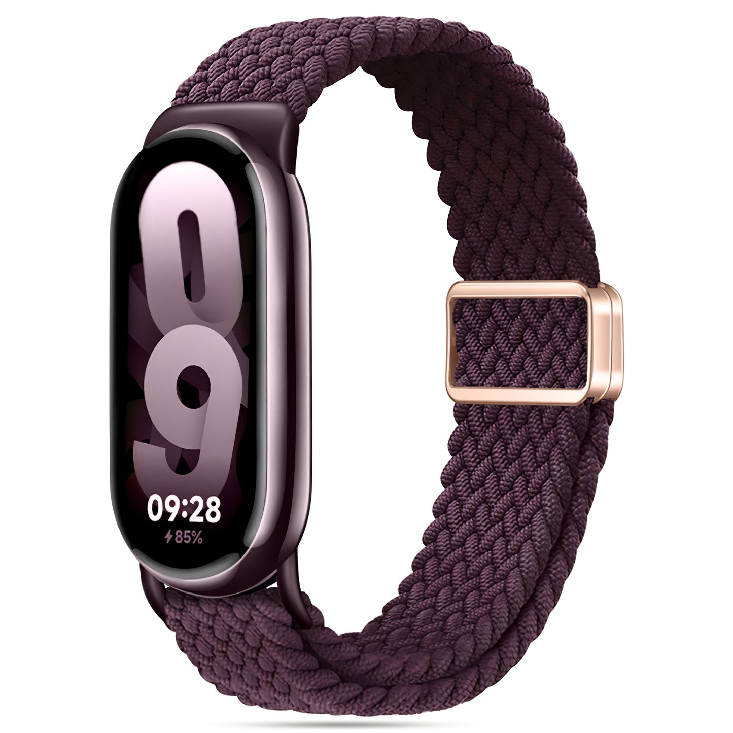 Cinturino Tech-Protect NylonMag per Xiaomi Smart Band 8/9, borgogna 