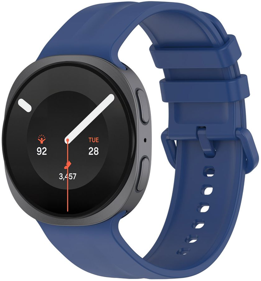 Cinturino Tech-Protect Silicone Evo per Samsung Galaxy Watch9 / Watch8 / Watch8 Classic Series, Blu Navy