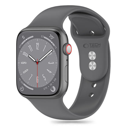 Cinturino in silicone Tech-Protect per Apple Watch serie 41 mm / 40 mm / 38 mm, grigio 