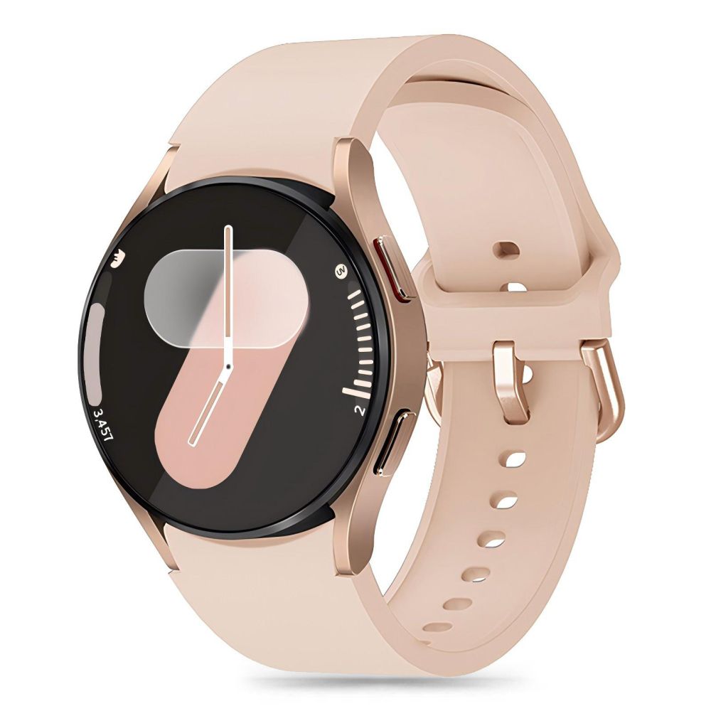 Tech-Protect Cinturino in silicone per Samsung Galaxy Watch7 / Watch FE / Watch6 / Watch5 / Watch4, Beige