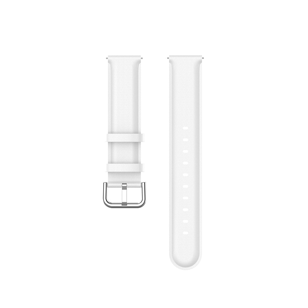 Cinturino Techsuit W007PU per Samsung Galaxy Watch / Huawei Watch Series, 20mm, Bianco