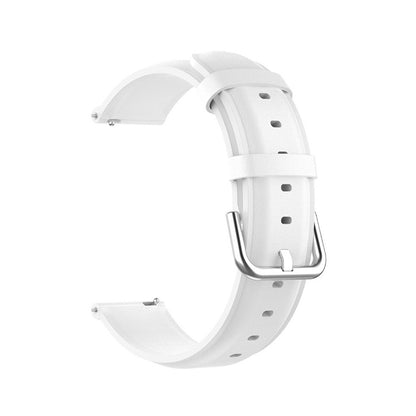 Cinturino Techsuit W007PU per Samsung Galaxy Watch / Huawei Watch Series, 22mm, Bianco