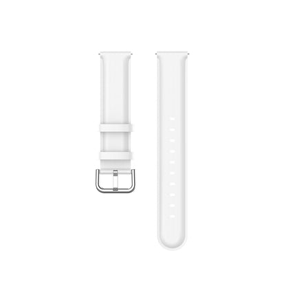 Cinturino Techsuit W007PU per Samsung Galaxy Watch / Huawei Watch Series, 22mm, Bianco