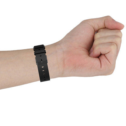 Cinturino Techsuit W007PU per Samsung Galaxy Watch / Huawei Watch Series, 22mm, Bianco