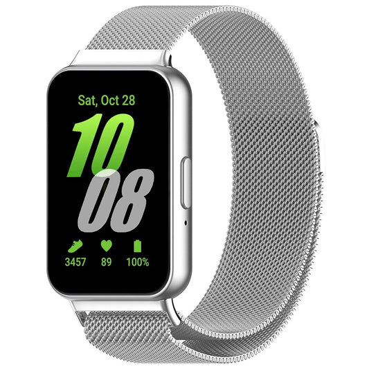 Cinturino Techsuit W009 per Samsung Galaxy Fit3 R39M, Argento